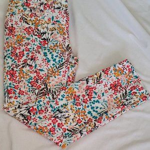 NY and C Floral stretch  pants